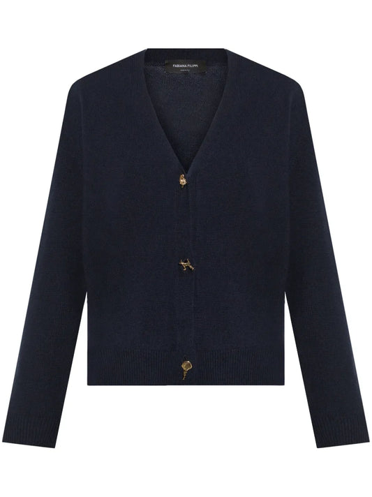 V-Neck Cashmere Cardigan