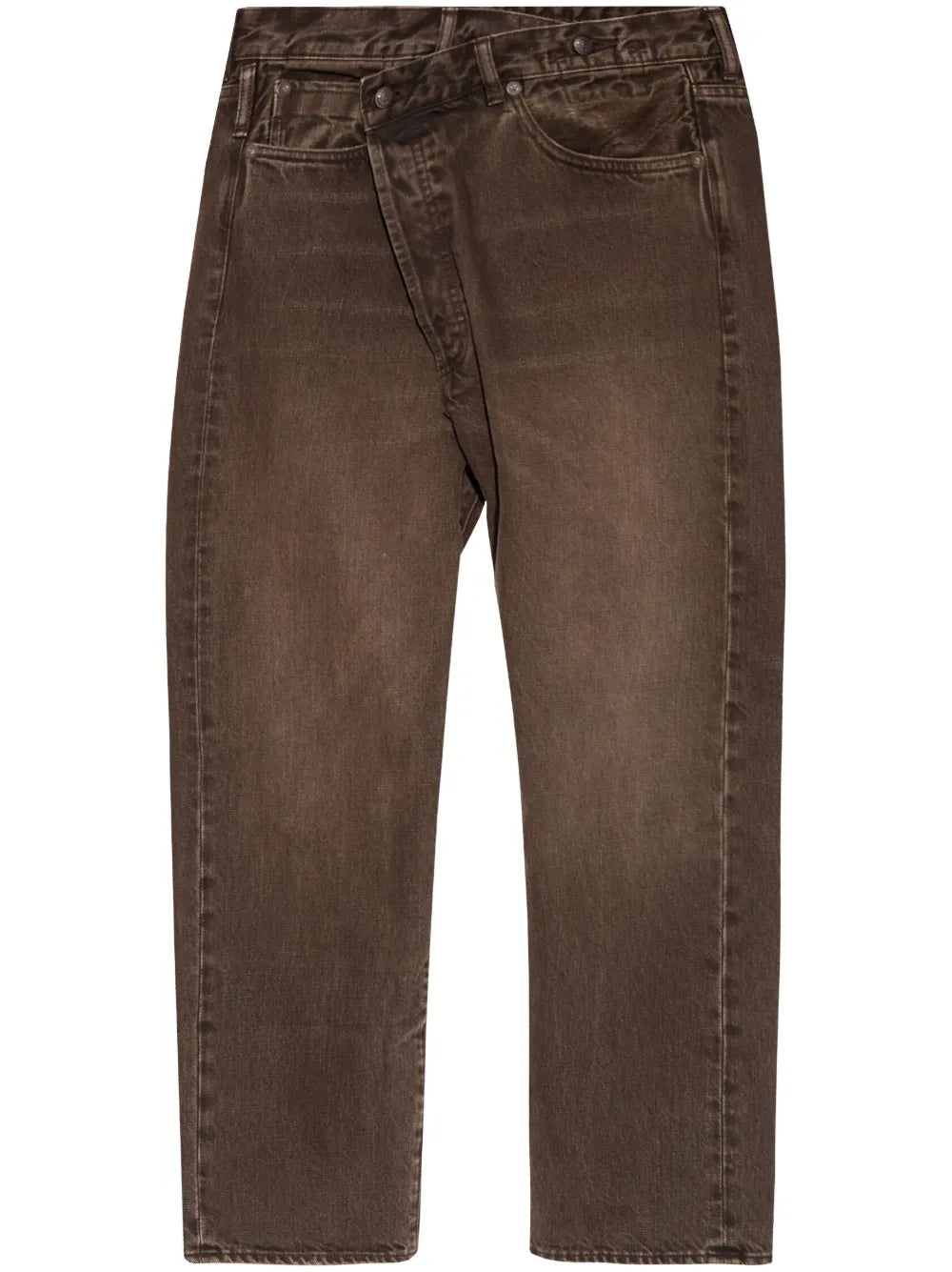 Off-Centre Boyfriend Jeans