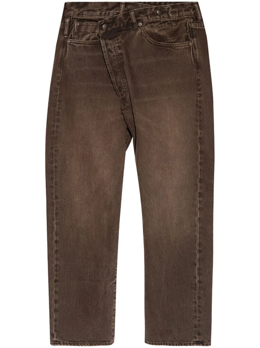 Off-Centre Boyfriend Jeans