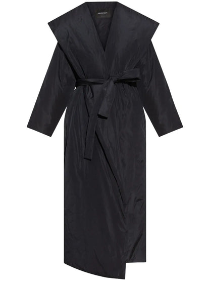 Belted Double-Breasted Coat