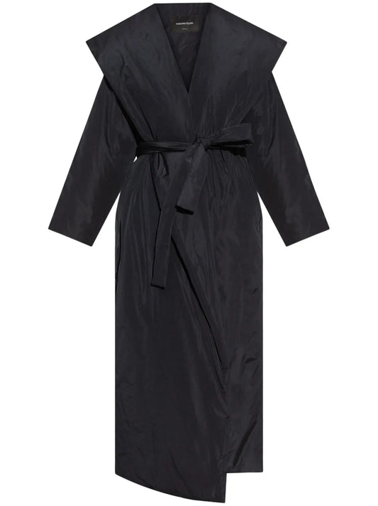 Belted Double-Breasted Coat
