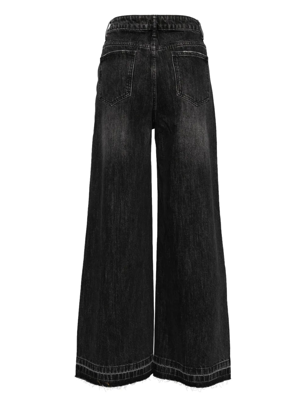 Fringed Relaxed Jeans