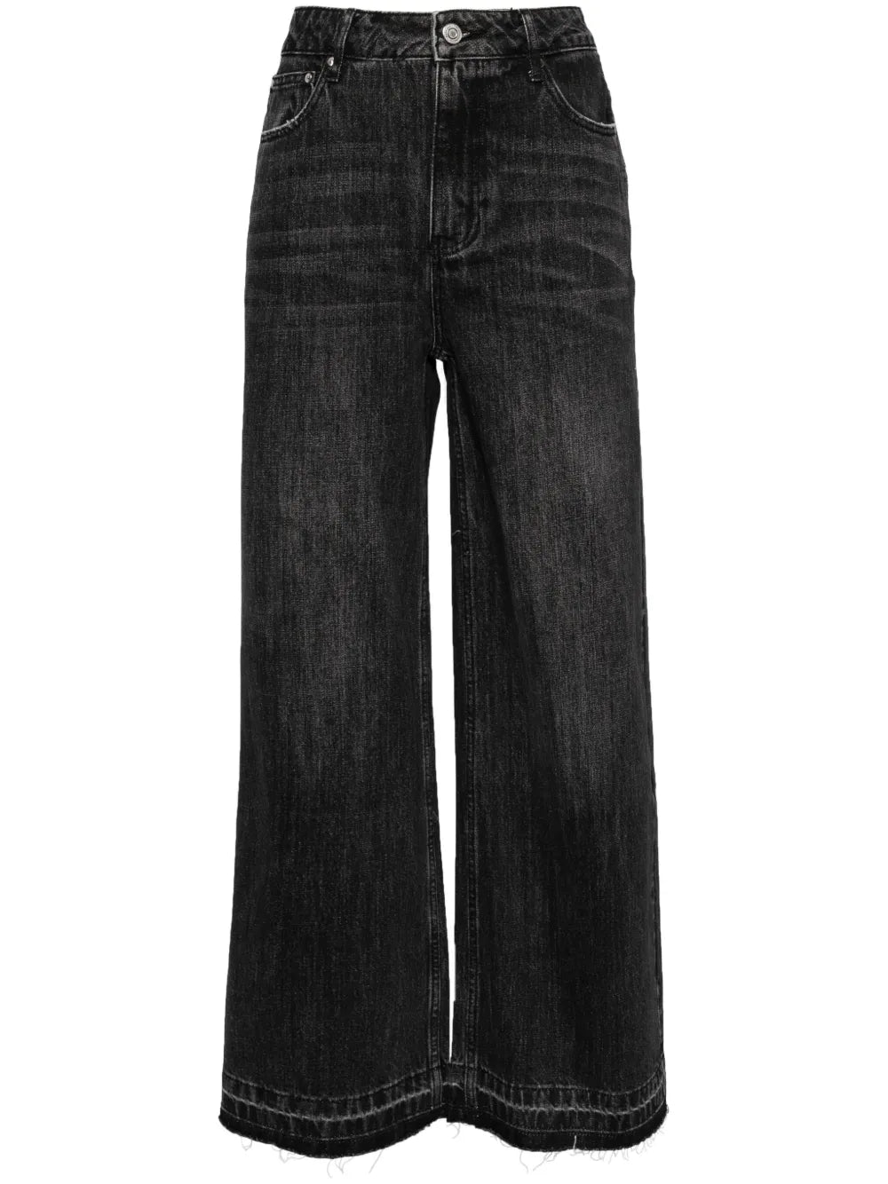 Fringed Relaxed Jeans