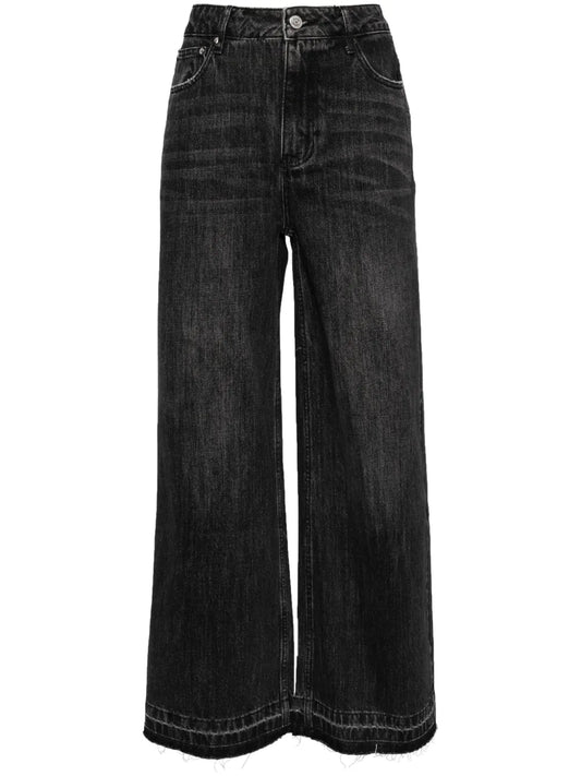 Fringed Relaxed Jeans