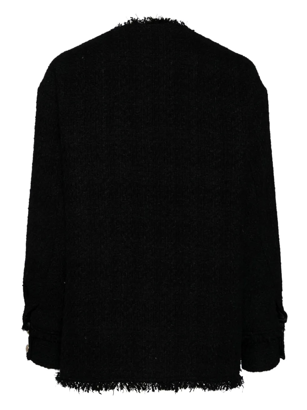 Tweed V-Neck Jacket