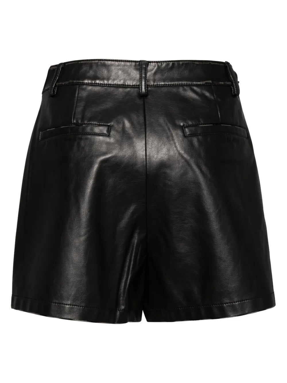 Pleated Mini Shorts
