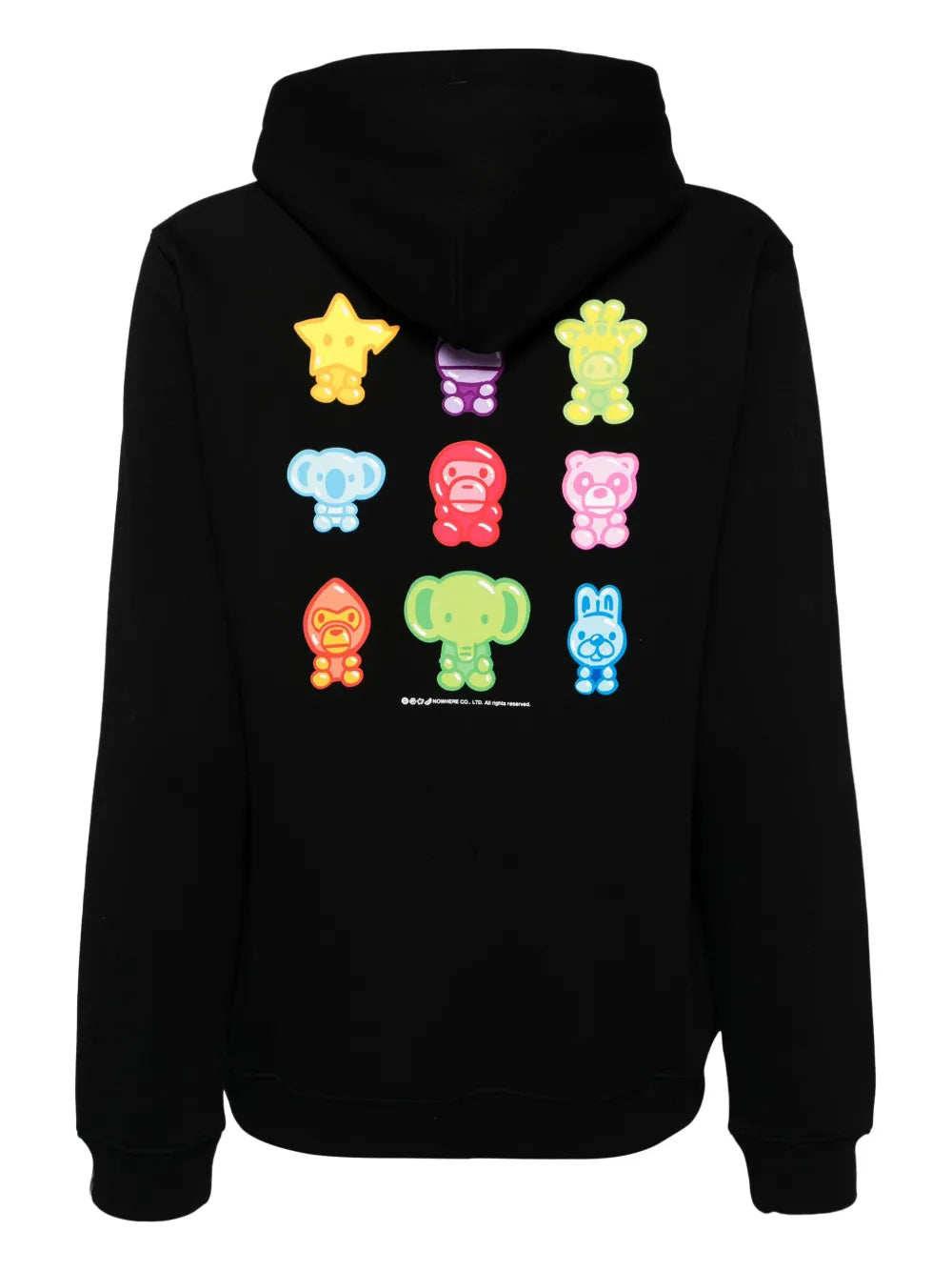 Logo-Print Long-Sleeved Hoodie