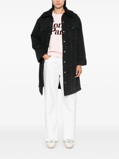 Longline Padded Trucker Coat