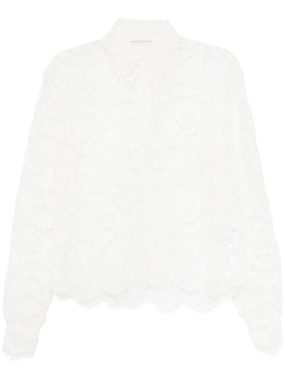 Corded-Lace Shirt