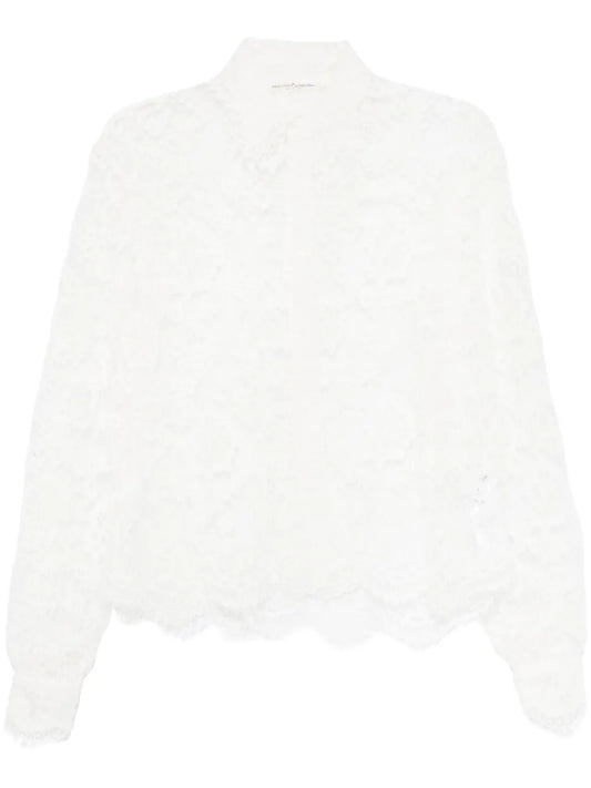Corded-Lace Shirt