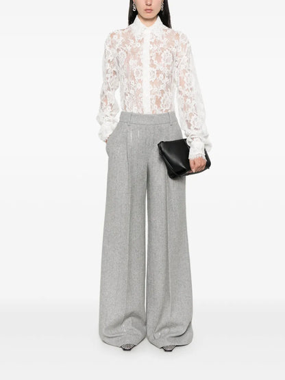 Corded-Lace Shirt
