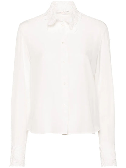 Lace-Collar Shirt
