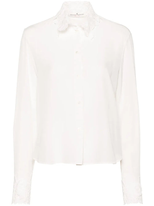 Lace-Collar Shirt