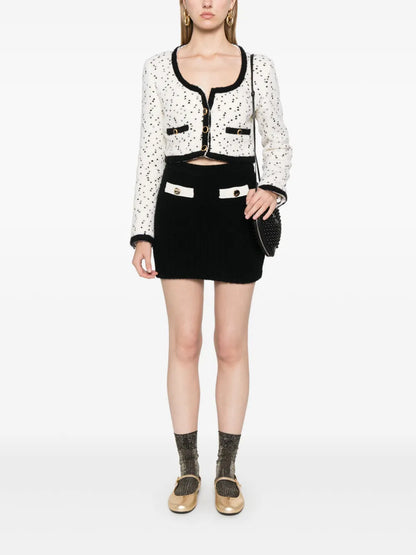 Knitted Mini Skirt