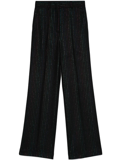 Lurex Striped Trousers