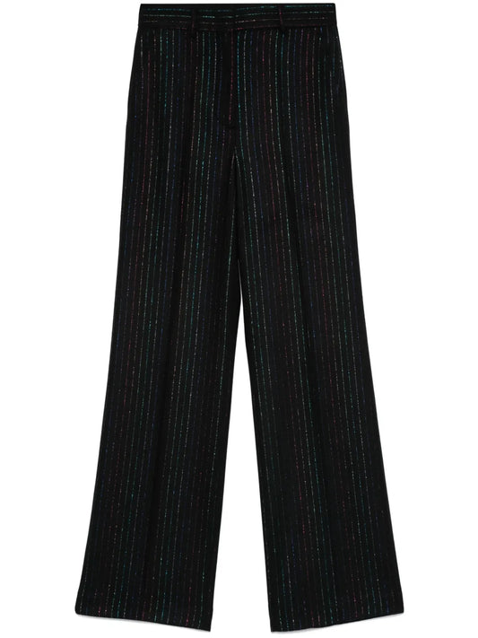 Lurex Striped Trousers