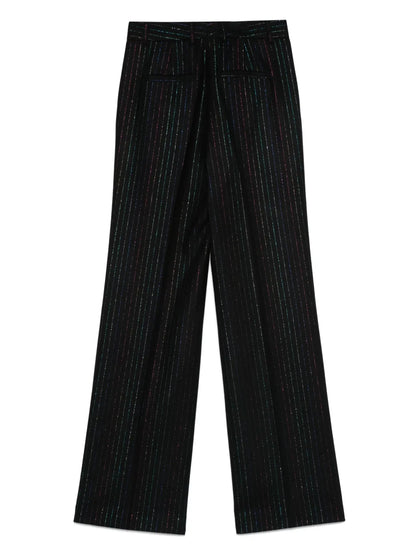 Lurex Striped Trousers