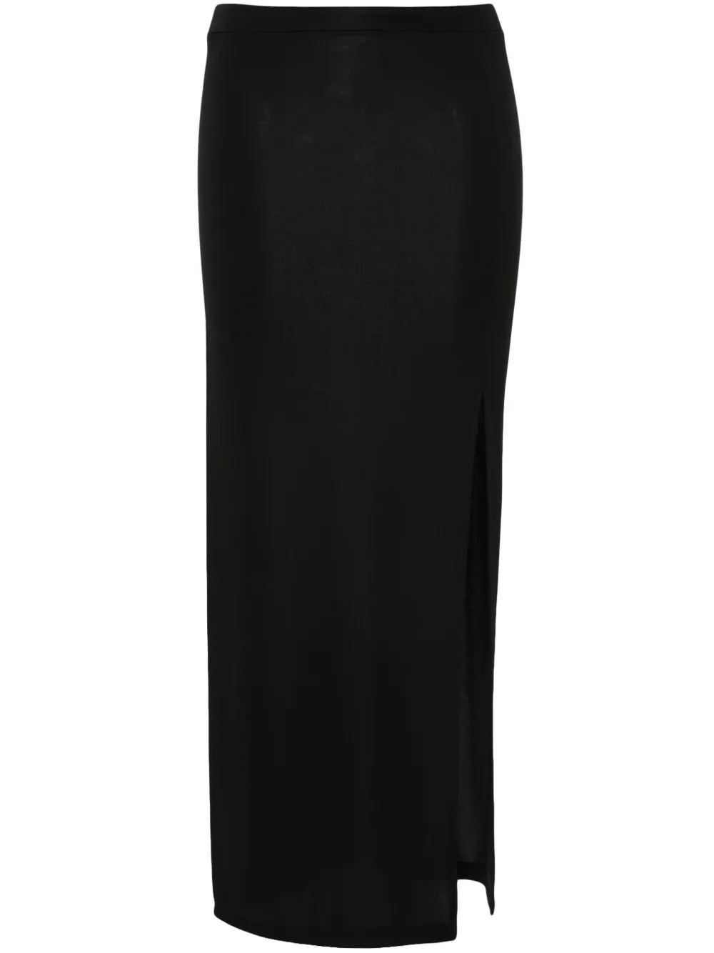 Side-Slit Midi Skirt