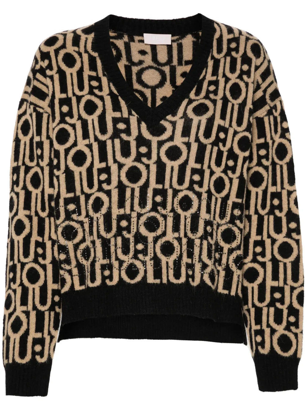 Logo-Jacquard Sweater