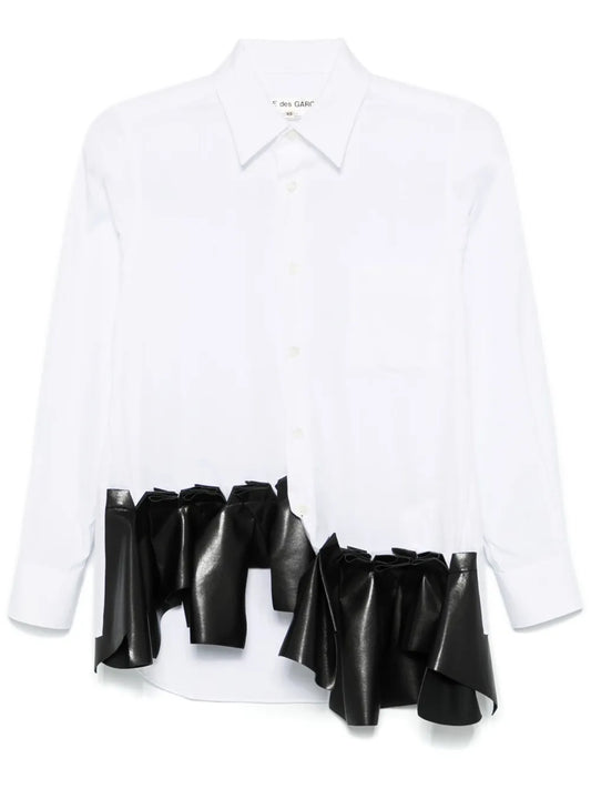 Ruffle-Hem Shirt