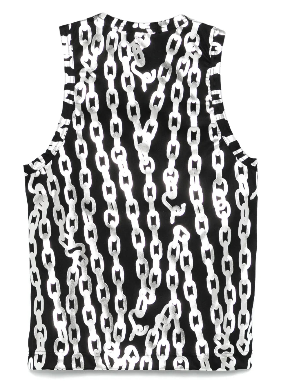 Chain-Link Print Tank Top