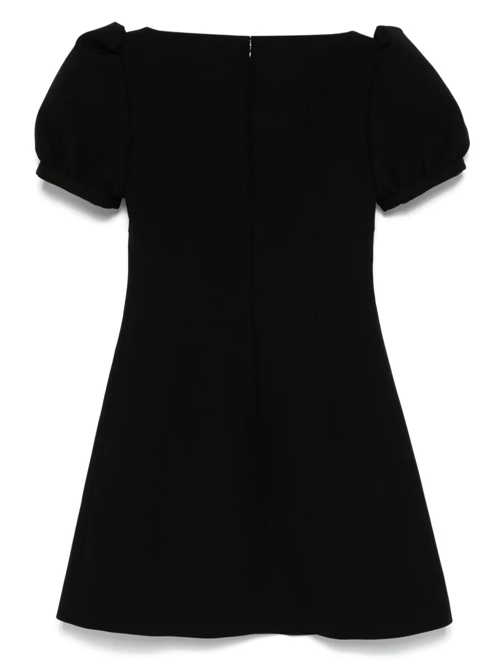 Lace-Trim Mini Dress