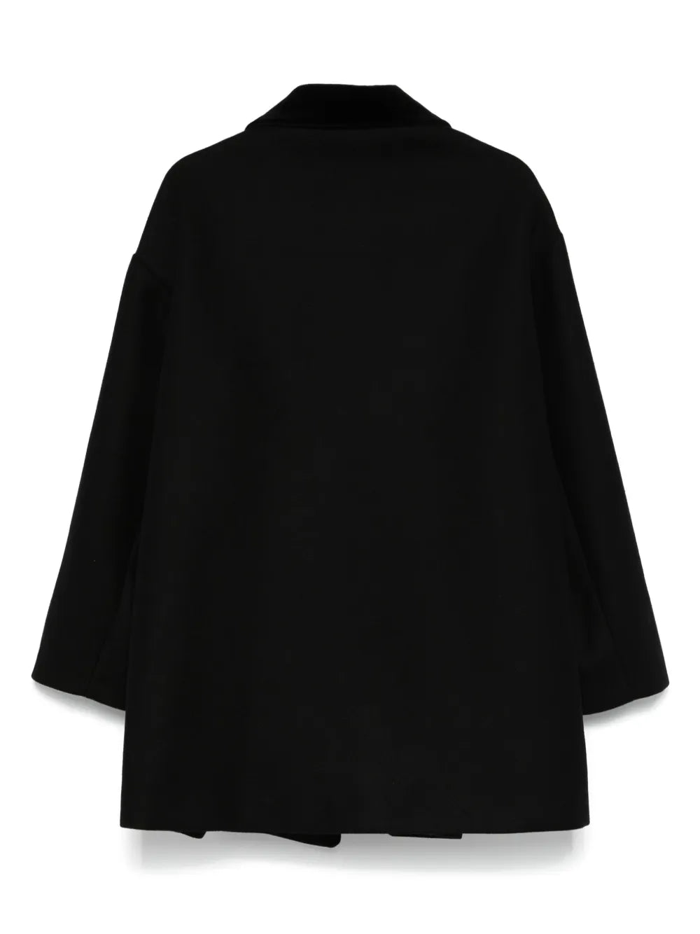 Floral-Embroidered Coat