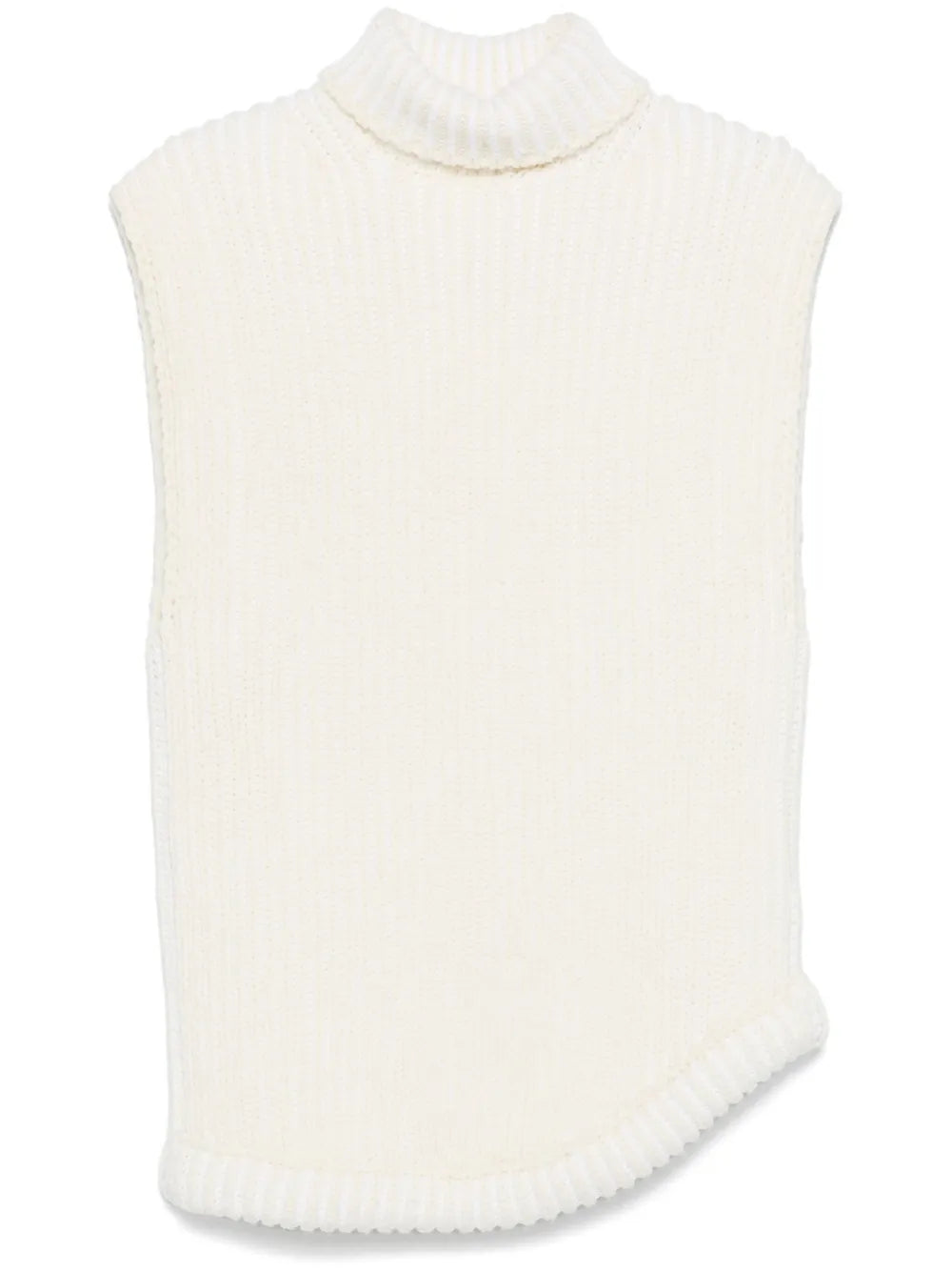 Roll-Neck Vest