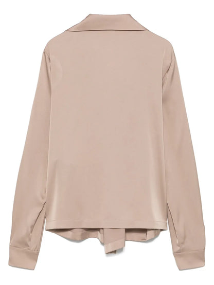 Gathered-Detail Blouse