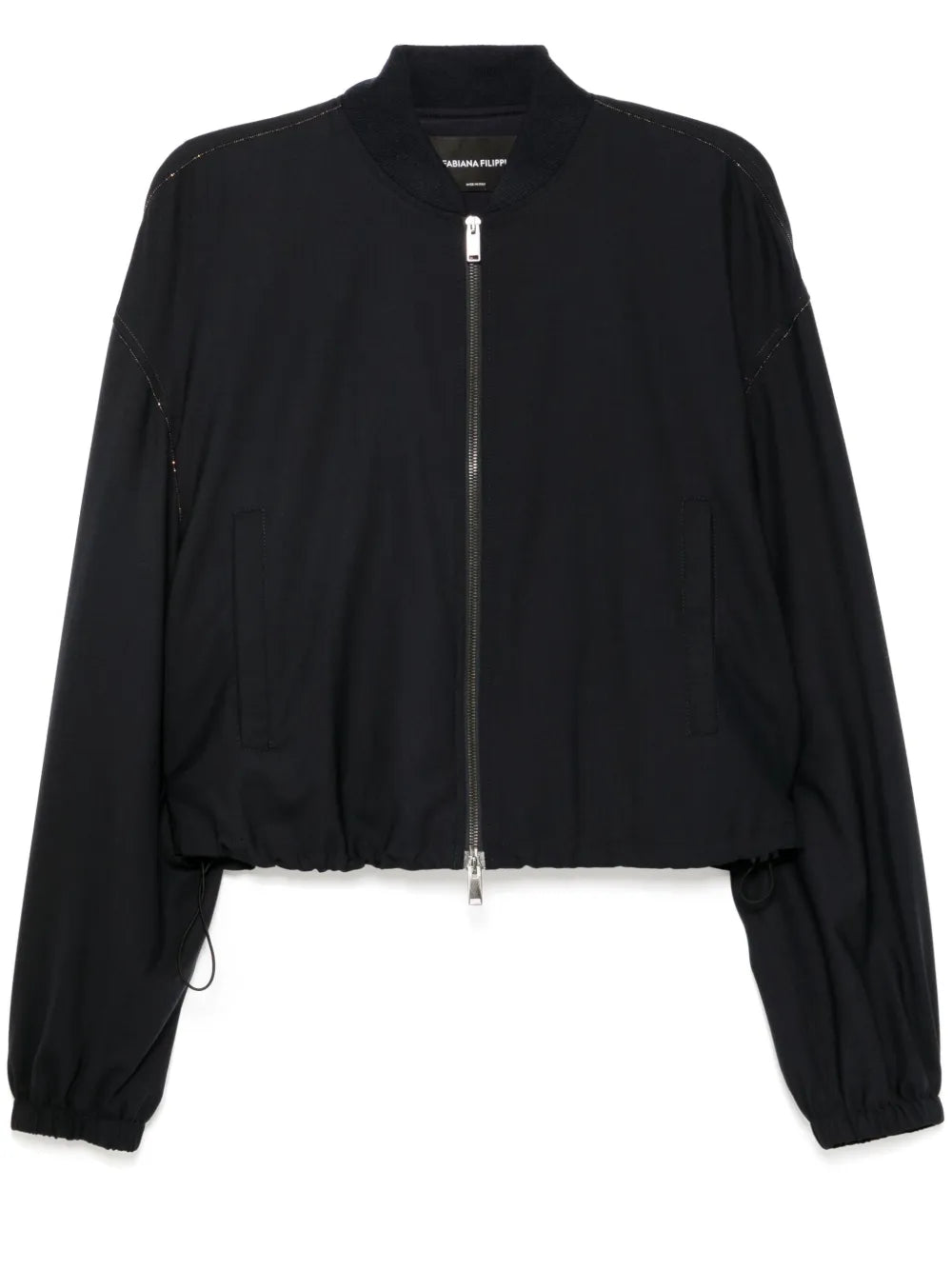 Zip-Up Cropped Jacket