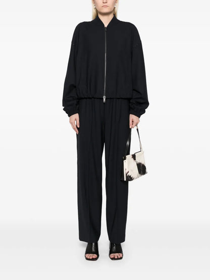 Zip-Up Cropped Jacket