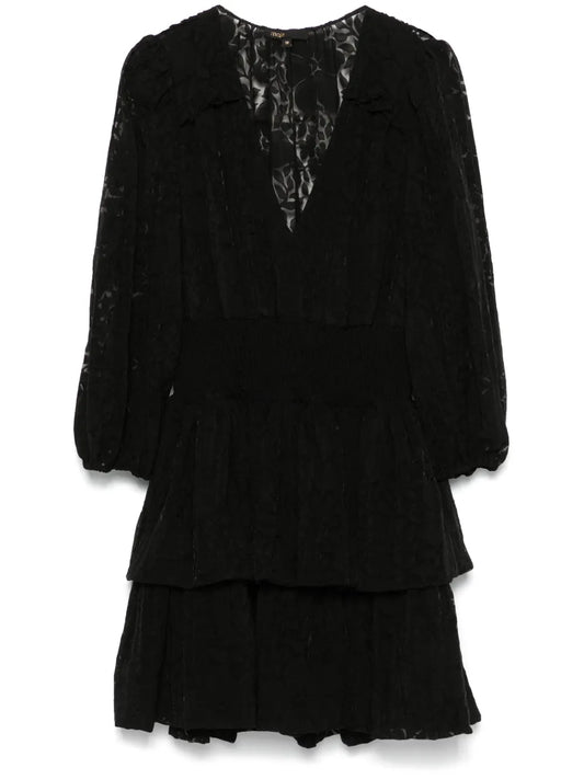 Layered-Effect Mini Dress