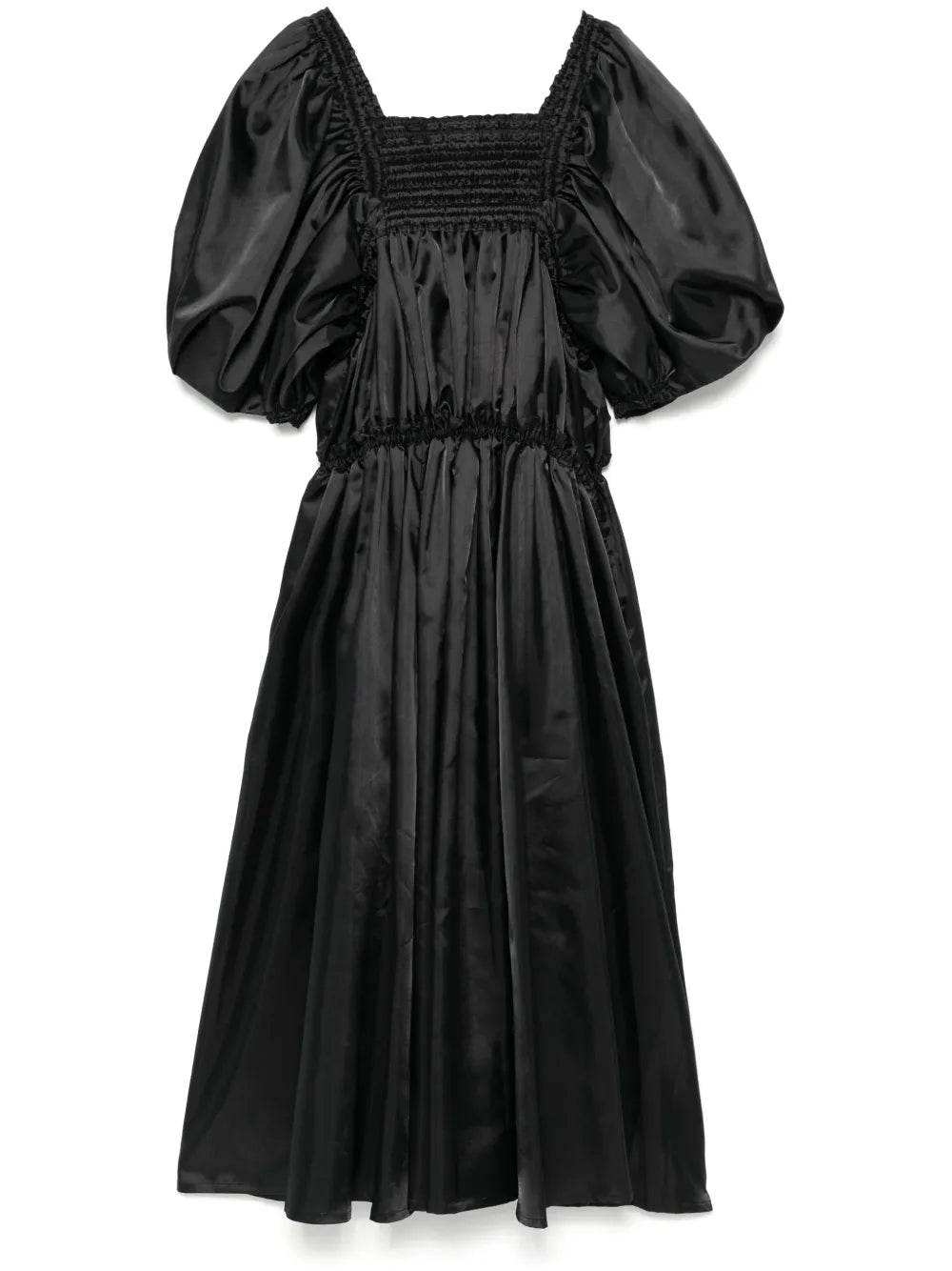 Smocked Midi Dress