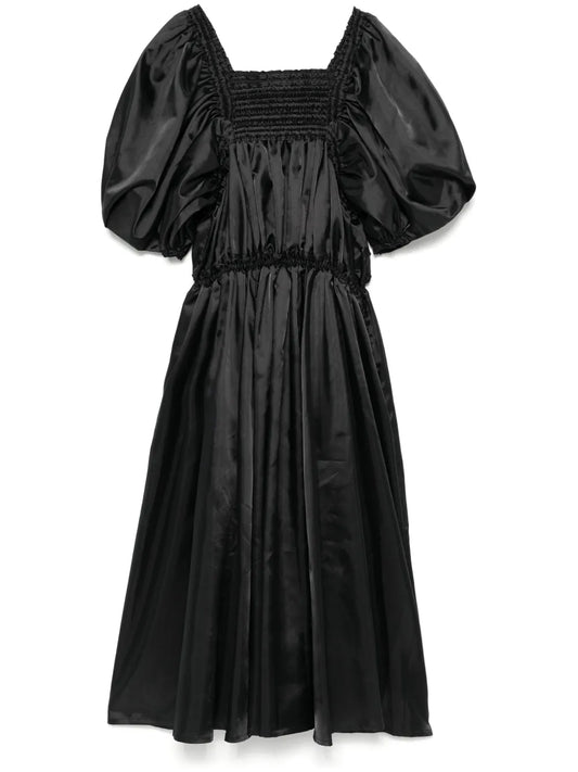 Smocked Midi Dress