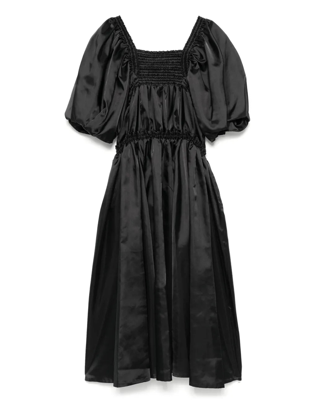Smocked Midi Dress