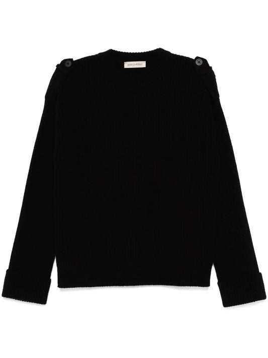 Ribbed-Knit Sweater