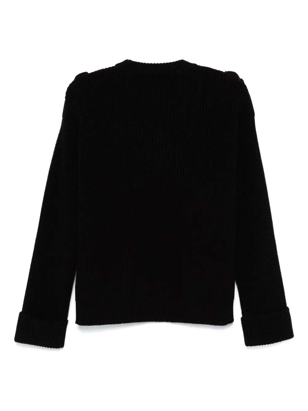 Ribbed-Knit Sweater