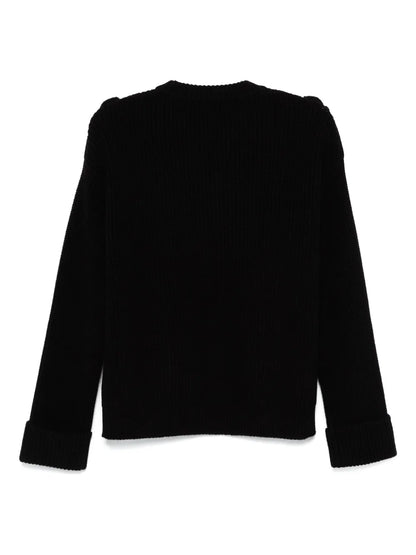 Ribbed-Knit Sweater