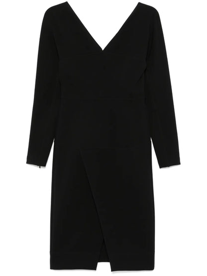 Long-Sleeve Midi Dress