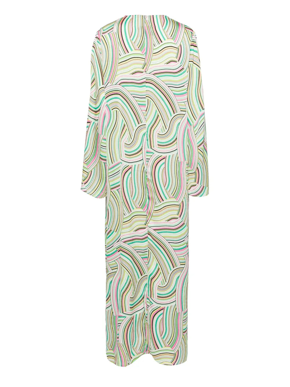 Geometric Striped Kaftan