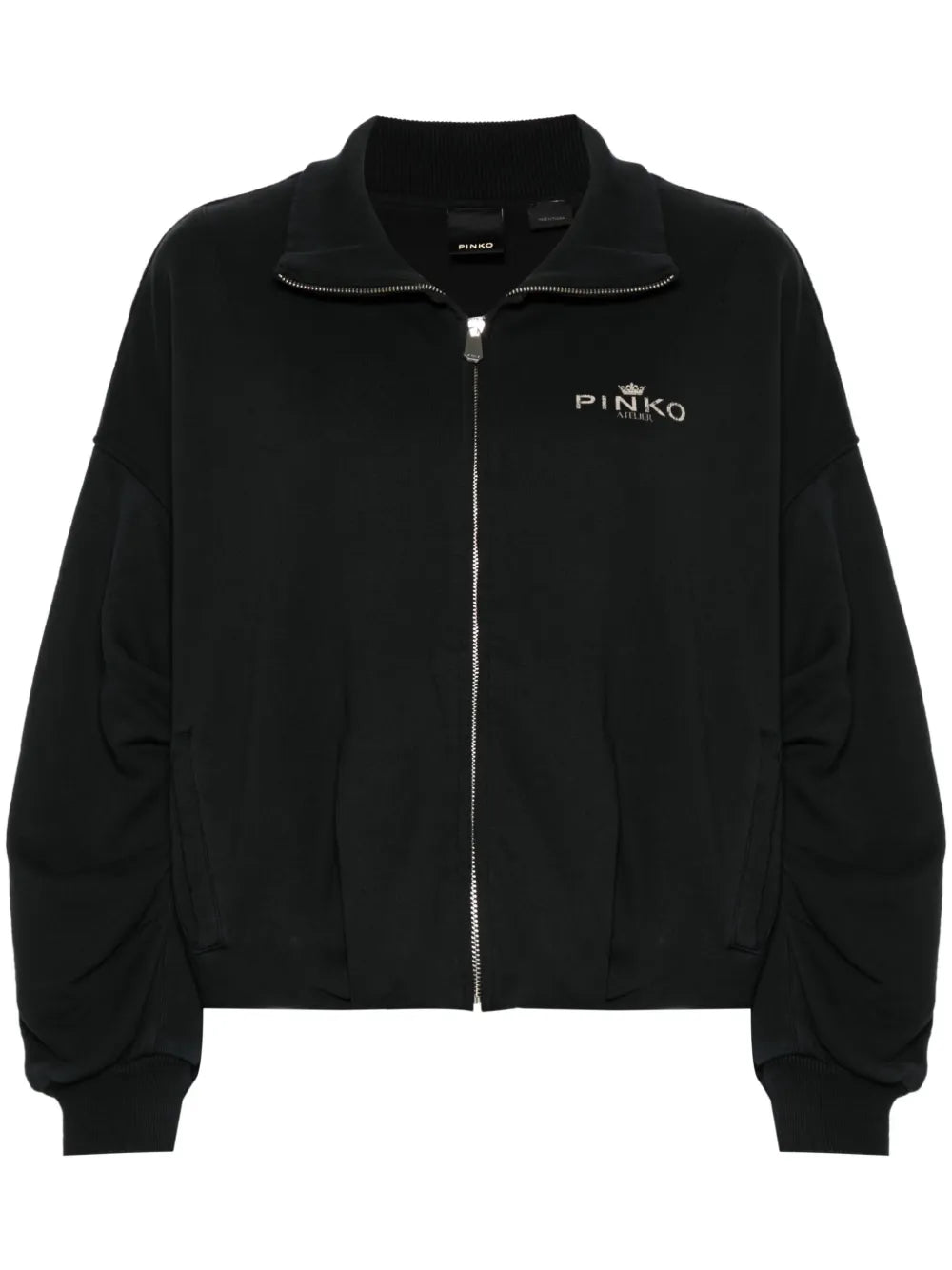 Logo-Print Bomber Jacket