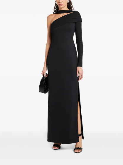 One-Shoulder Maxi Dress