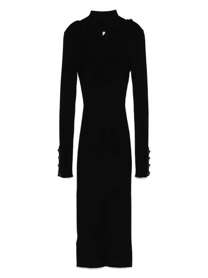 Ribbed Midi Dress