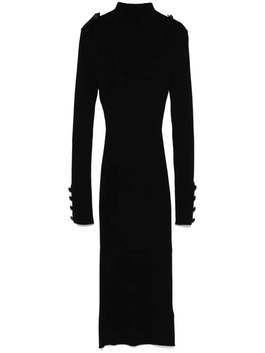 Ribbed Midi Dress