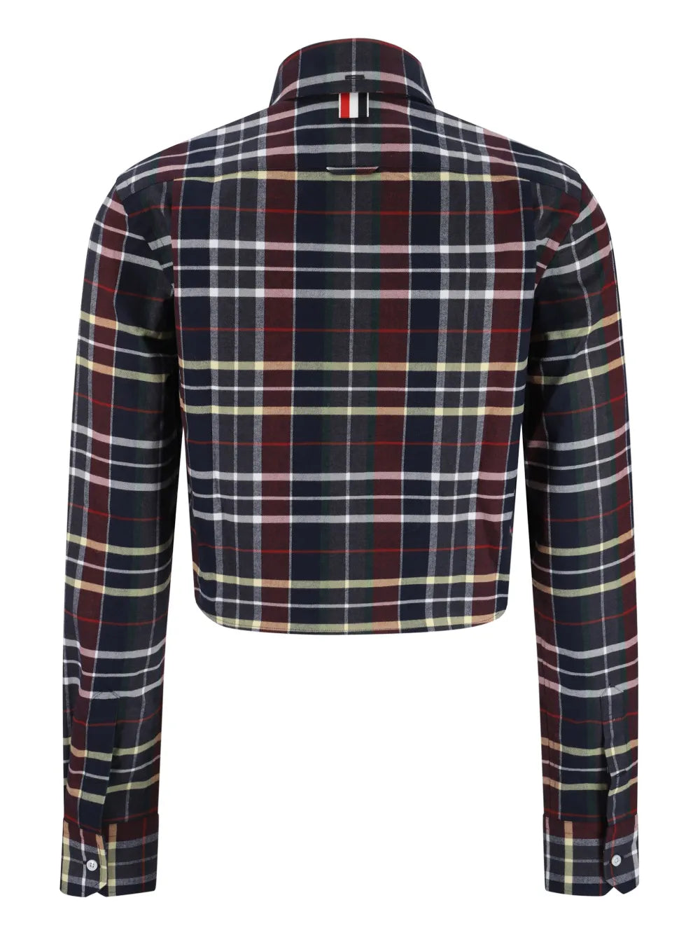 Hunting Tartan Cropped Shirt