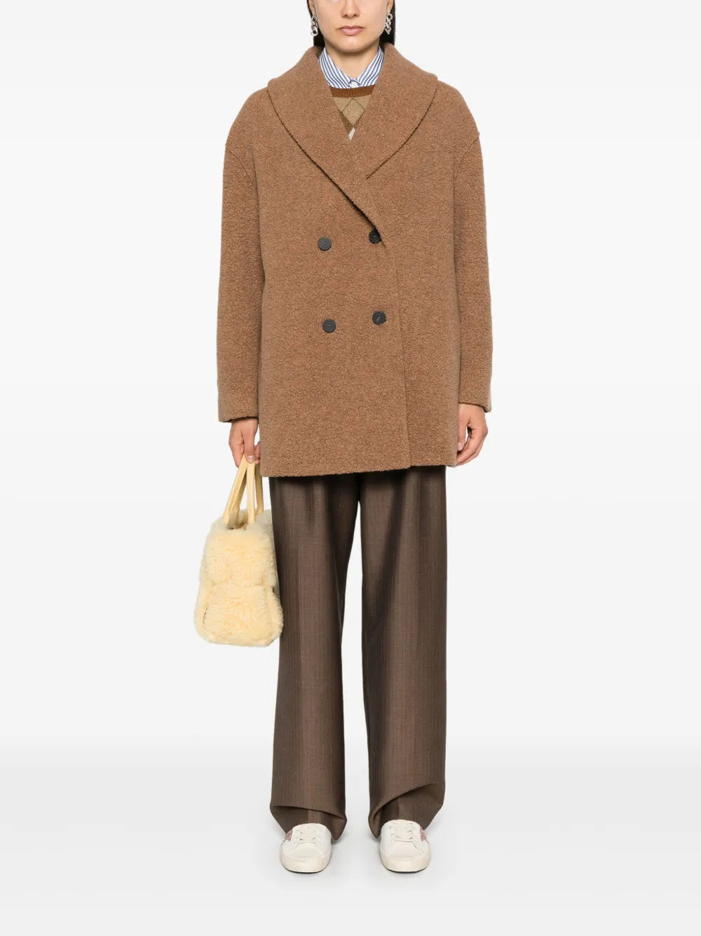 Bouclé Coat