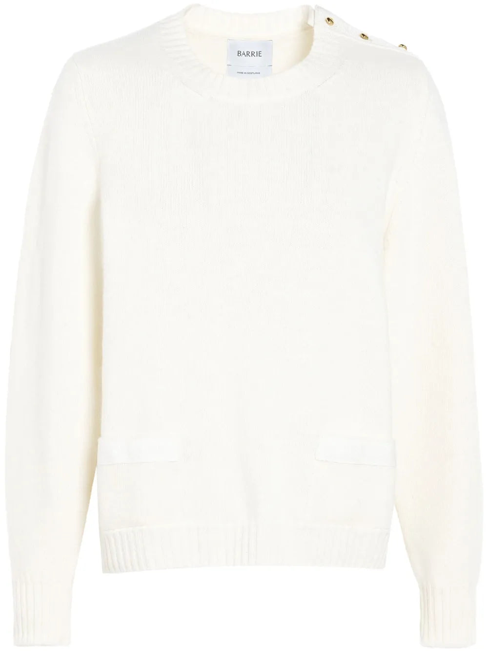 Ribbon-Detail Wool Sweater