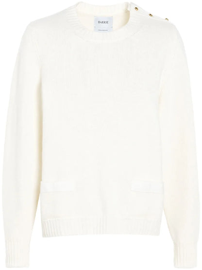 Ribbon-Detail Wool Sweater