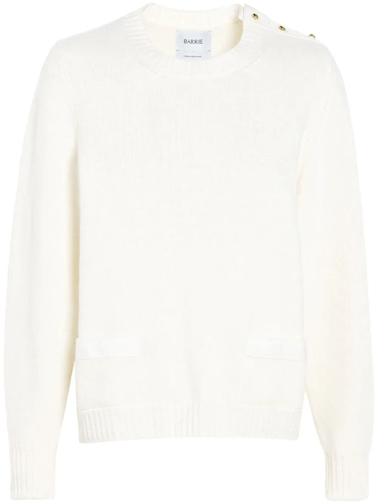 Ribbon-Detail Wool Sweater