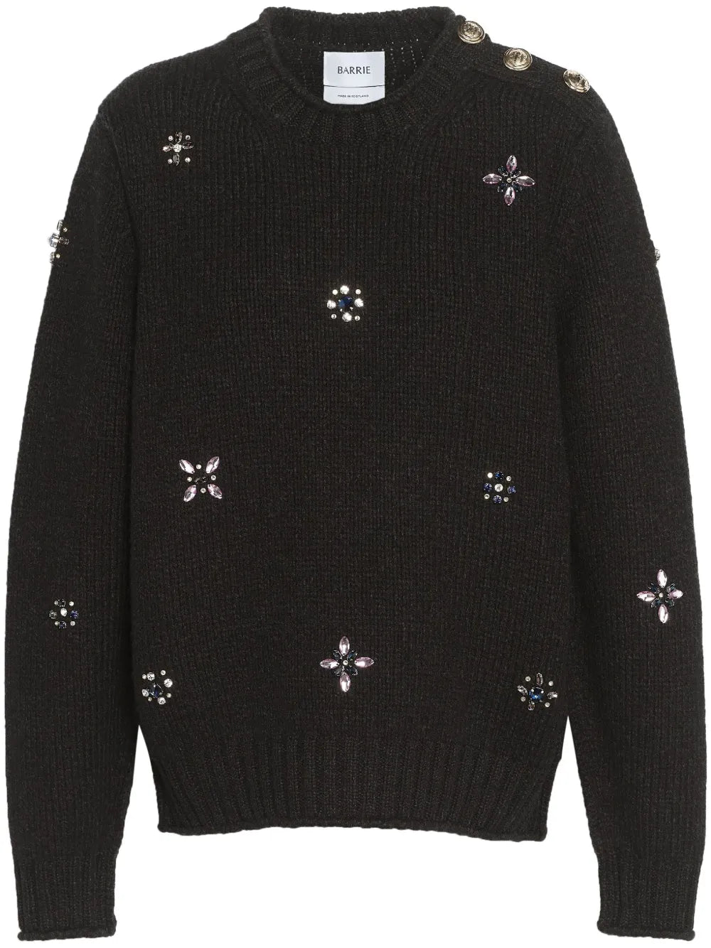 Embroidered Cashmere Jumper